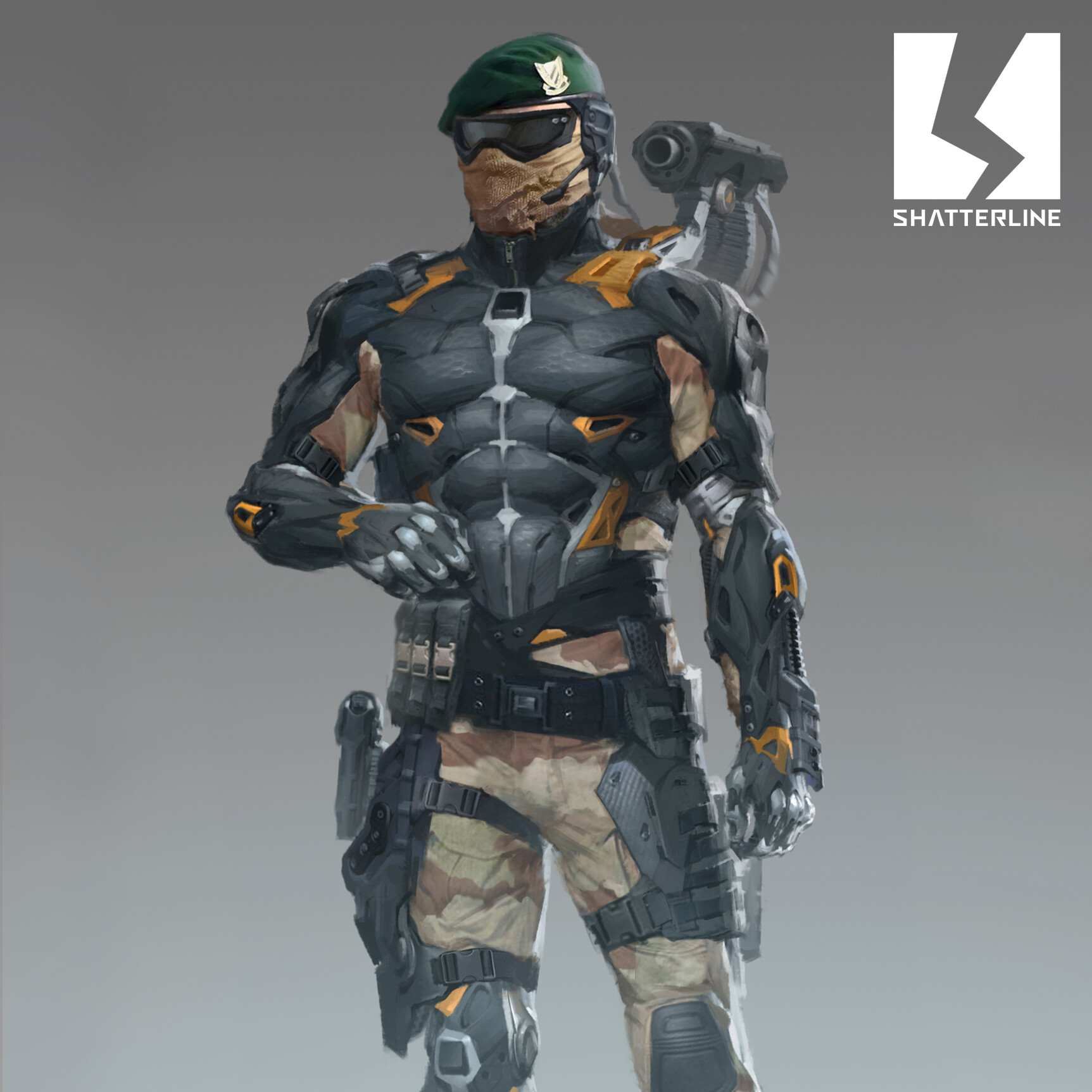 ArtStation - exo-nanosuit, French