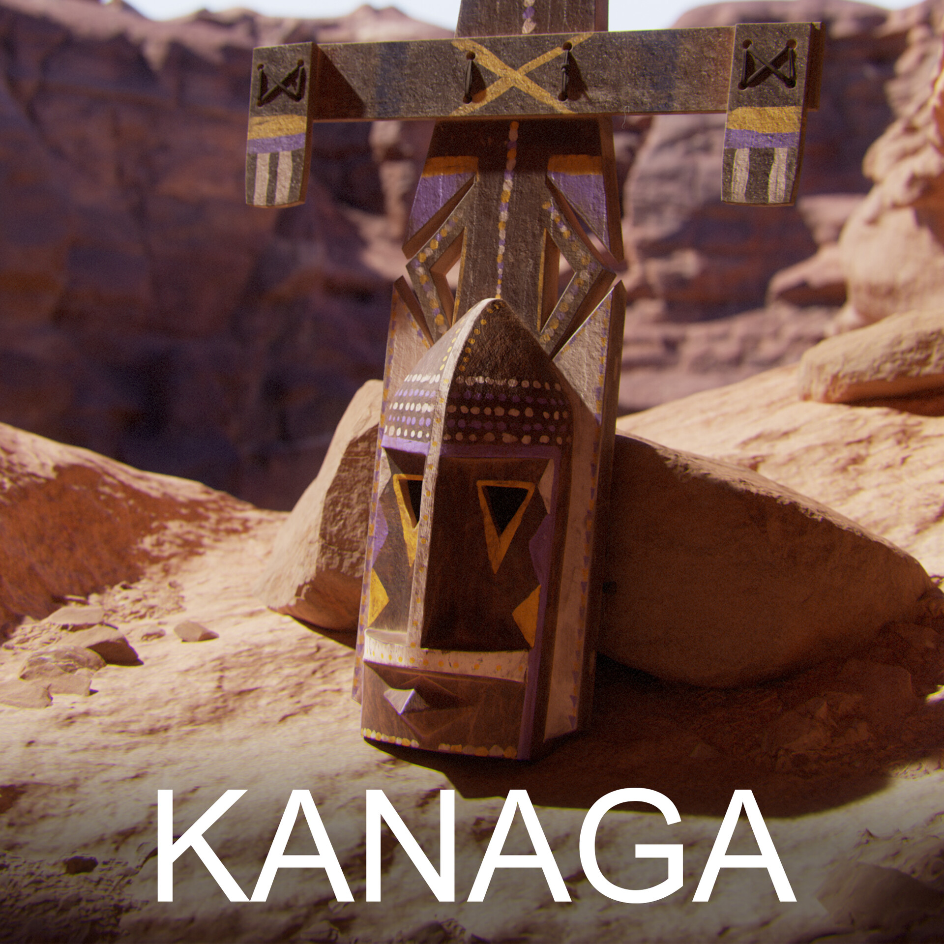 ArtStation - KANAGA MASK