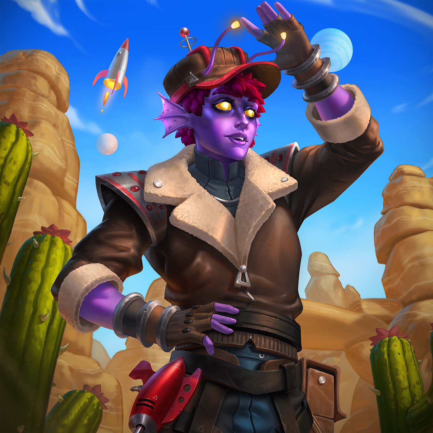 ArtStation - Alien Ranger - Illustration