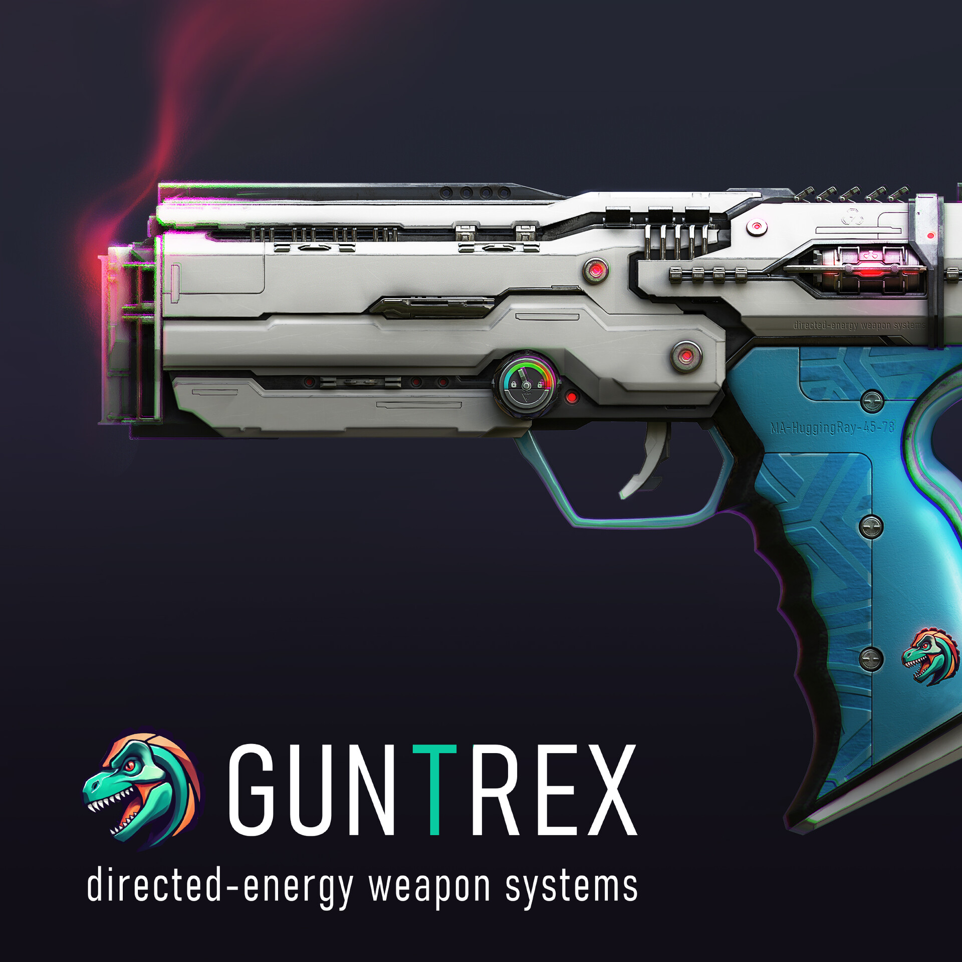 ArtStation - Energy pistol