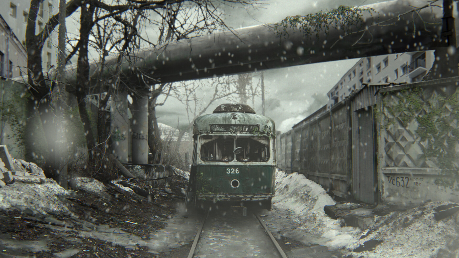 ArtStation - Nuclear winter (compositing school work)