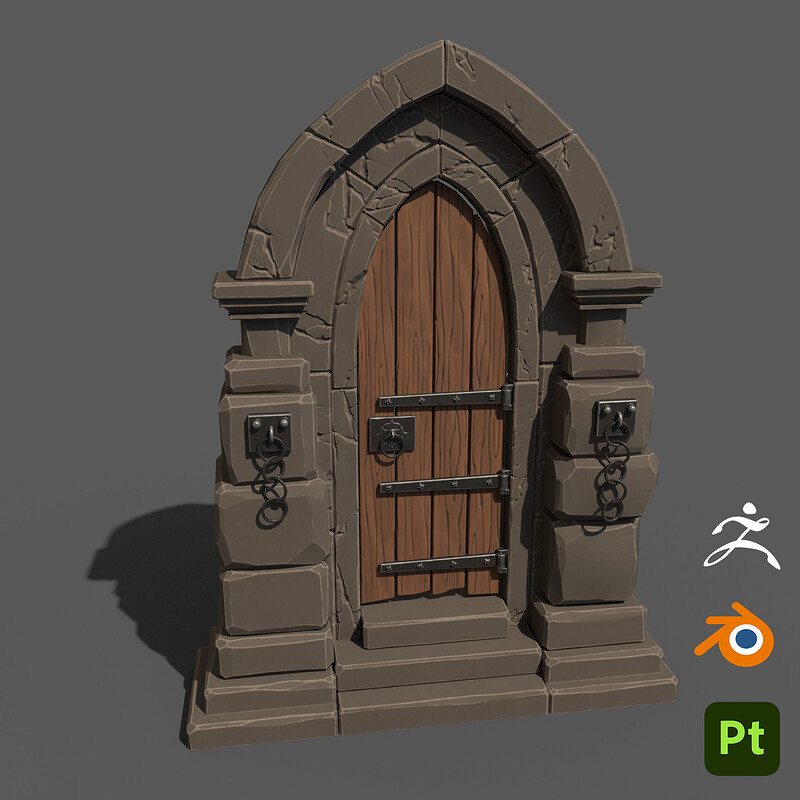 Stylized Door