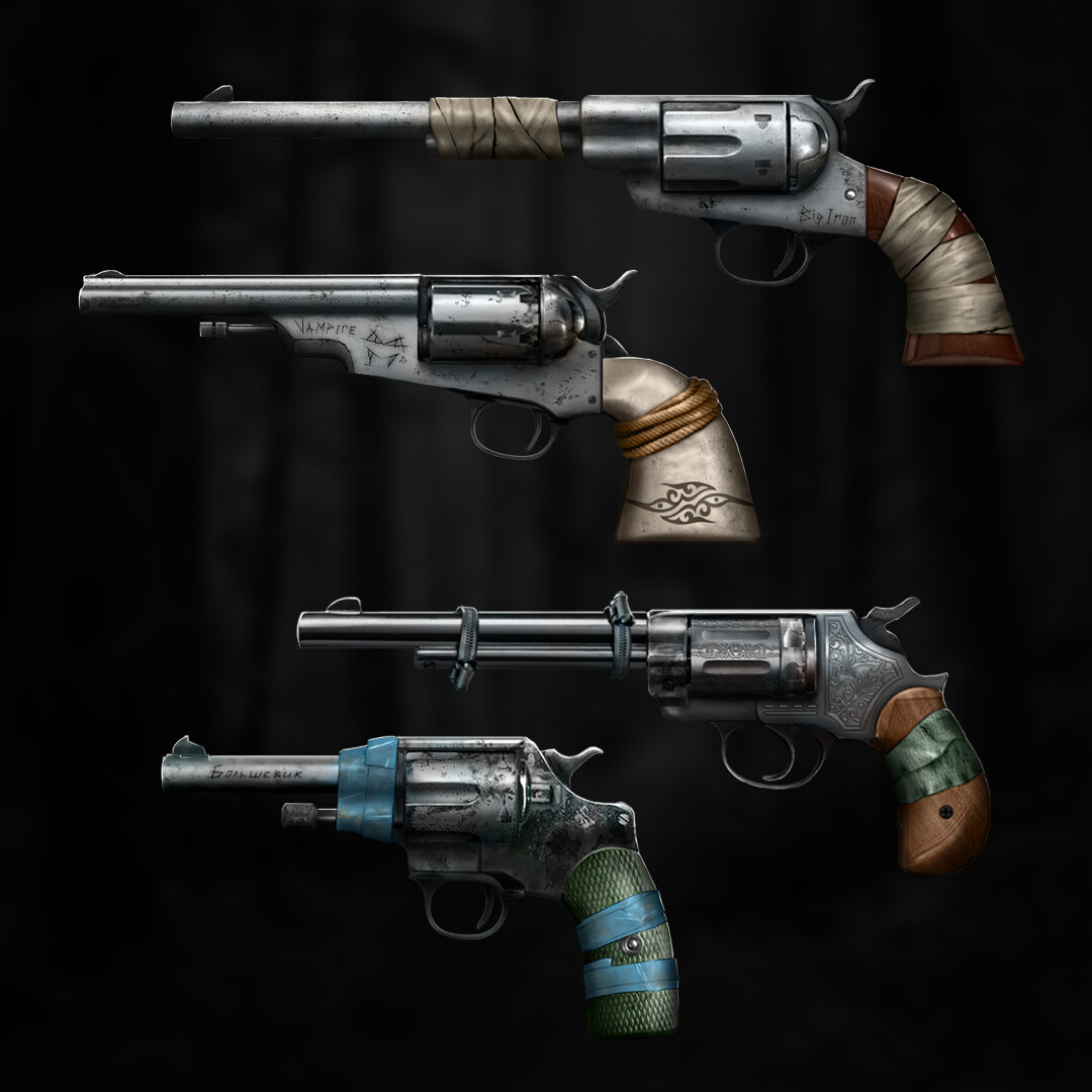 Artstation - Revolvers Concept