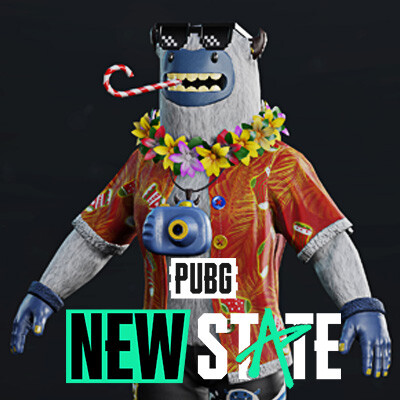 PUBG New State - Hawaiian Xmas Yeti Theme