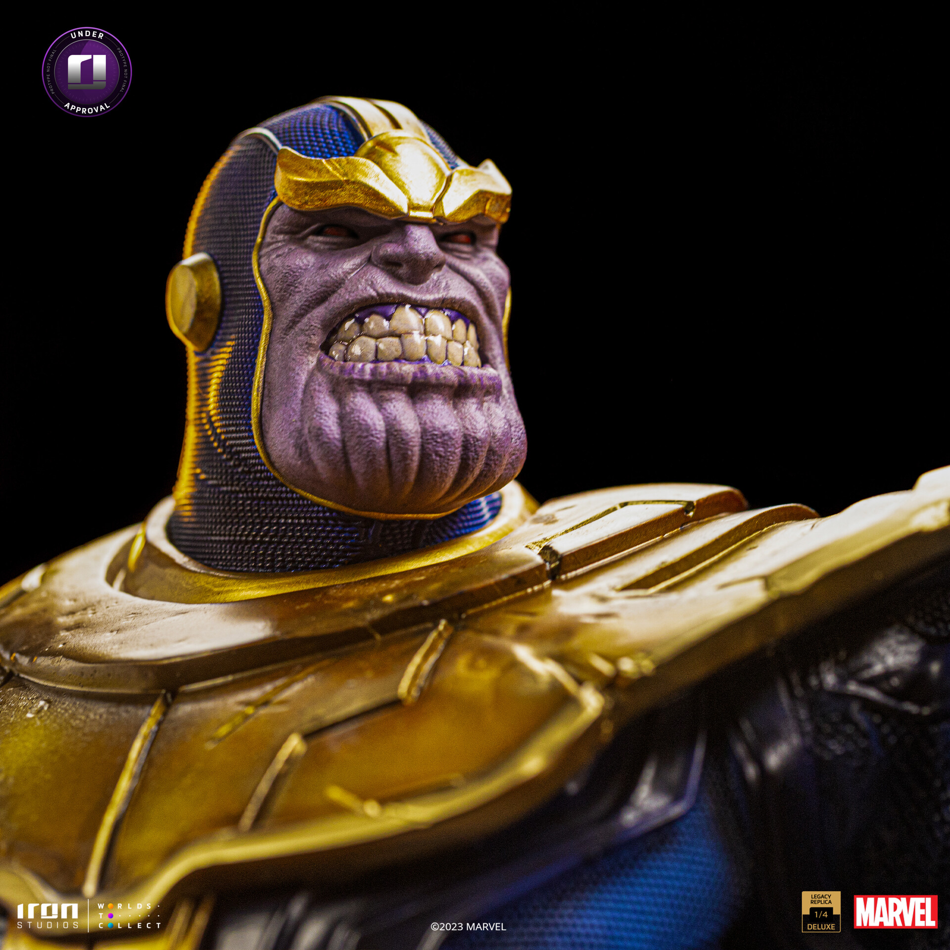 Artstation - Statue Thanos Infinity Gauntlet Diorama Deluxe - Marvel 