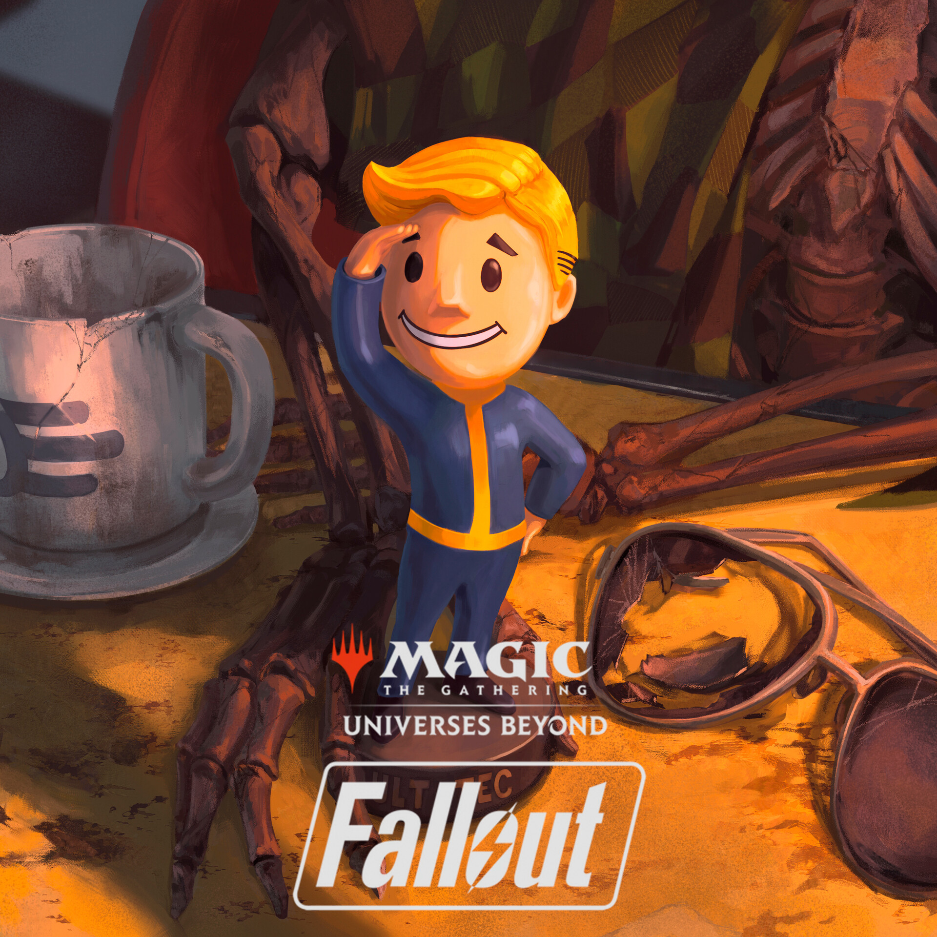 Perception Bobblehead_Magic The Gathering Universes Beyond FALLOUT