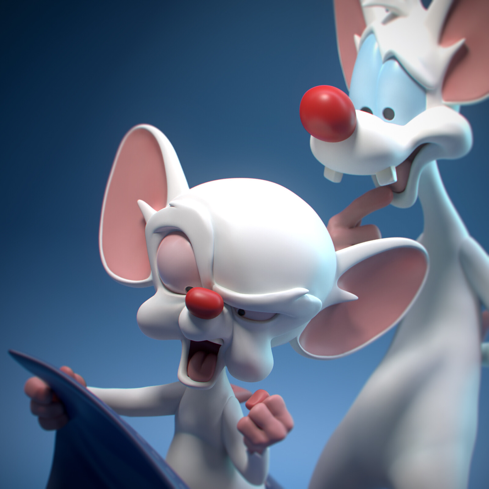 Art of Jose - Pinky and the Brain Q-Fig