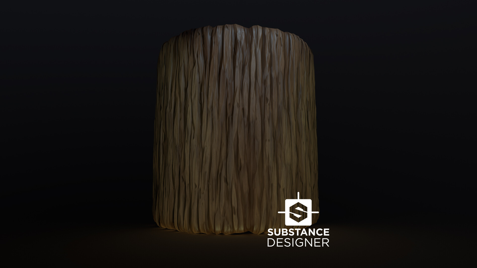 ArtStation - Stylized wood bark