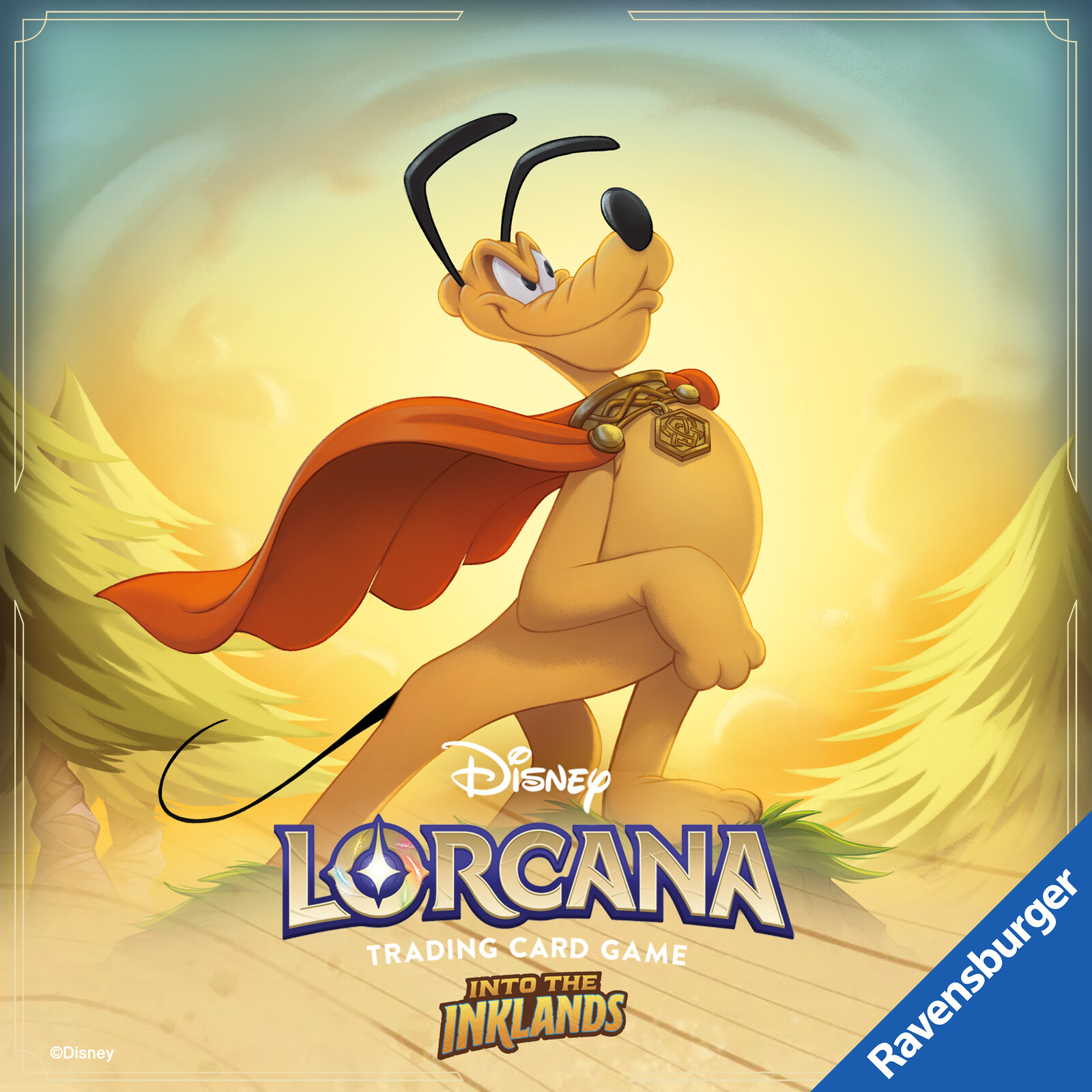 Disney LORCANA TCG - PLUTO Determined Defender - SET 3 Into The Inklands