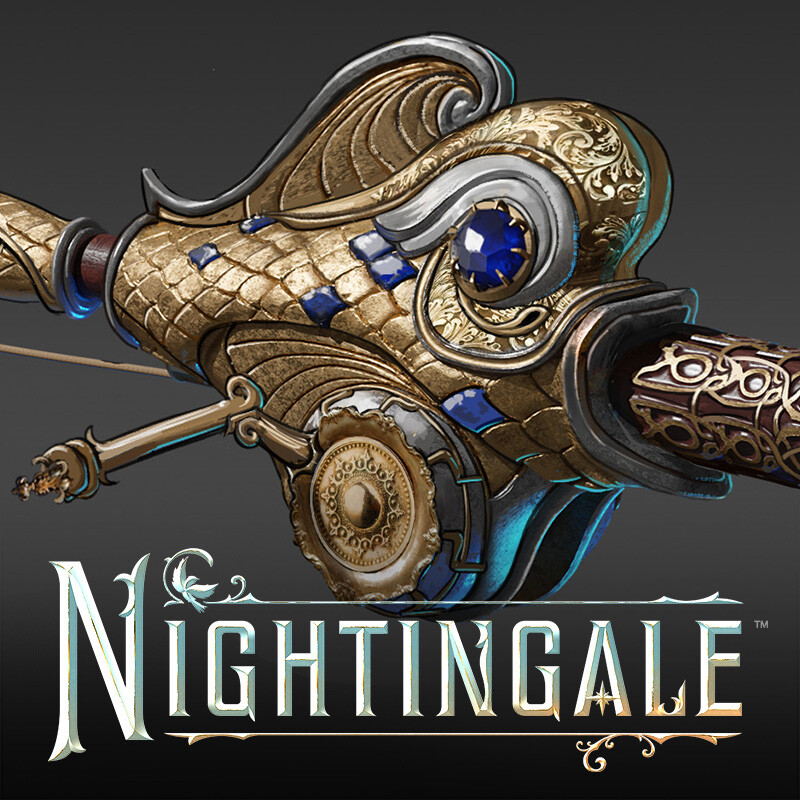 Ornate Fishing Rods - Nightingale