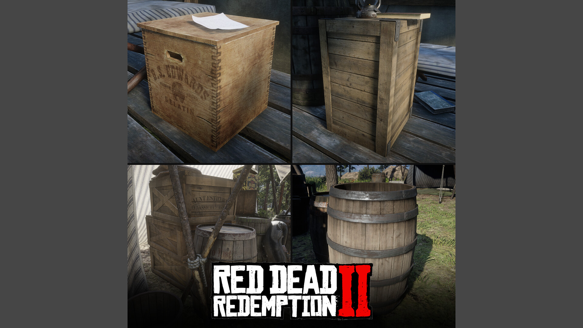 ArtStation - Props - Red Dead Redemption 2