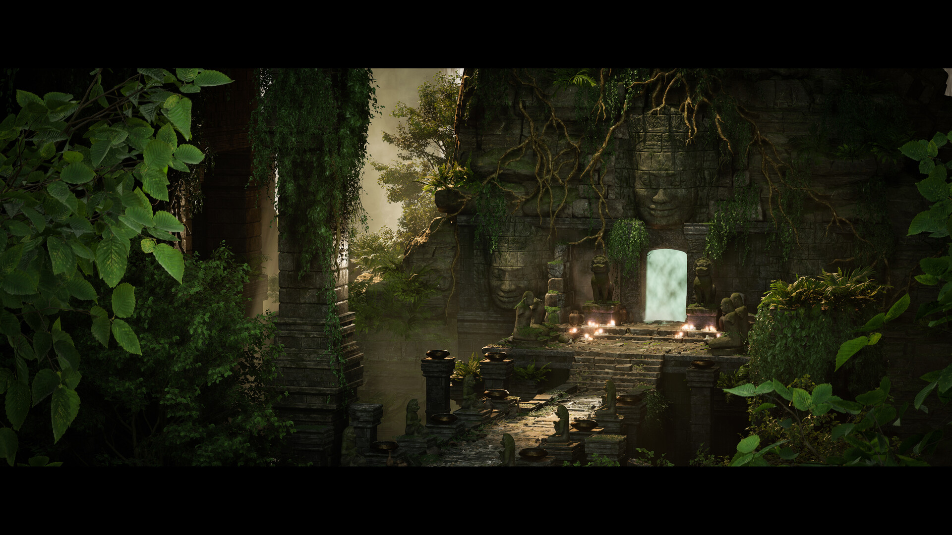 ArtStation - Cambodian temple ruins