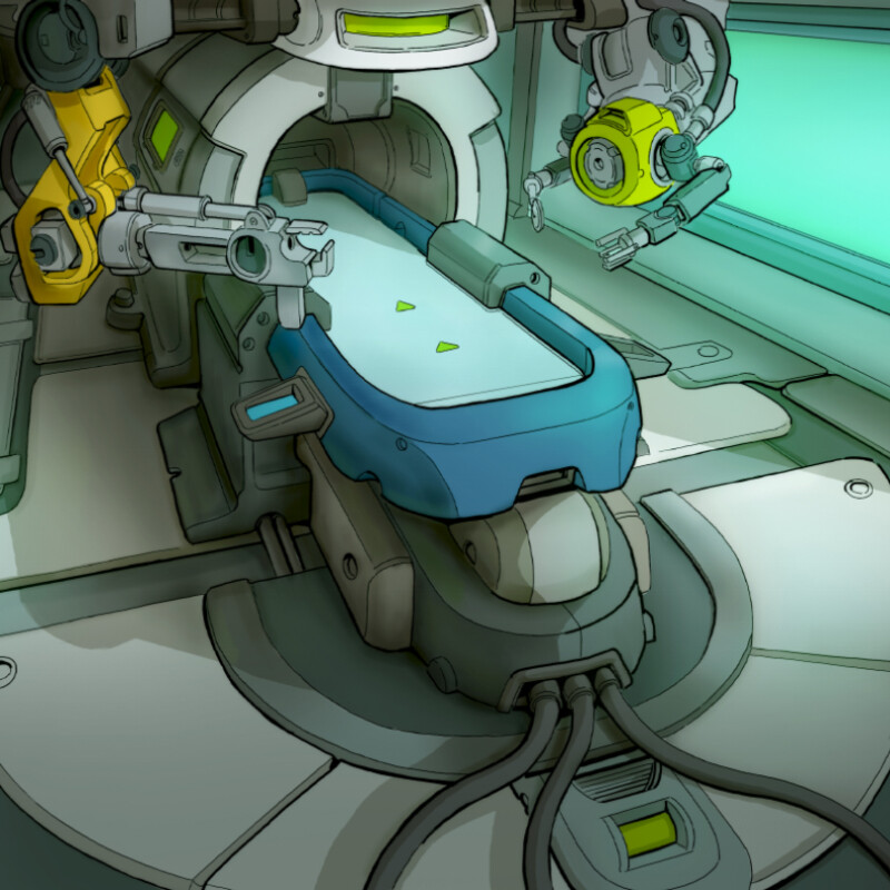 ArtStation - Astro-tech lab concepts