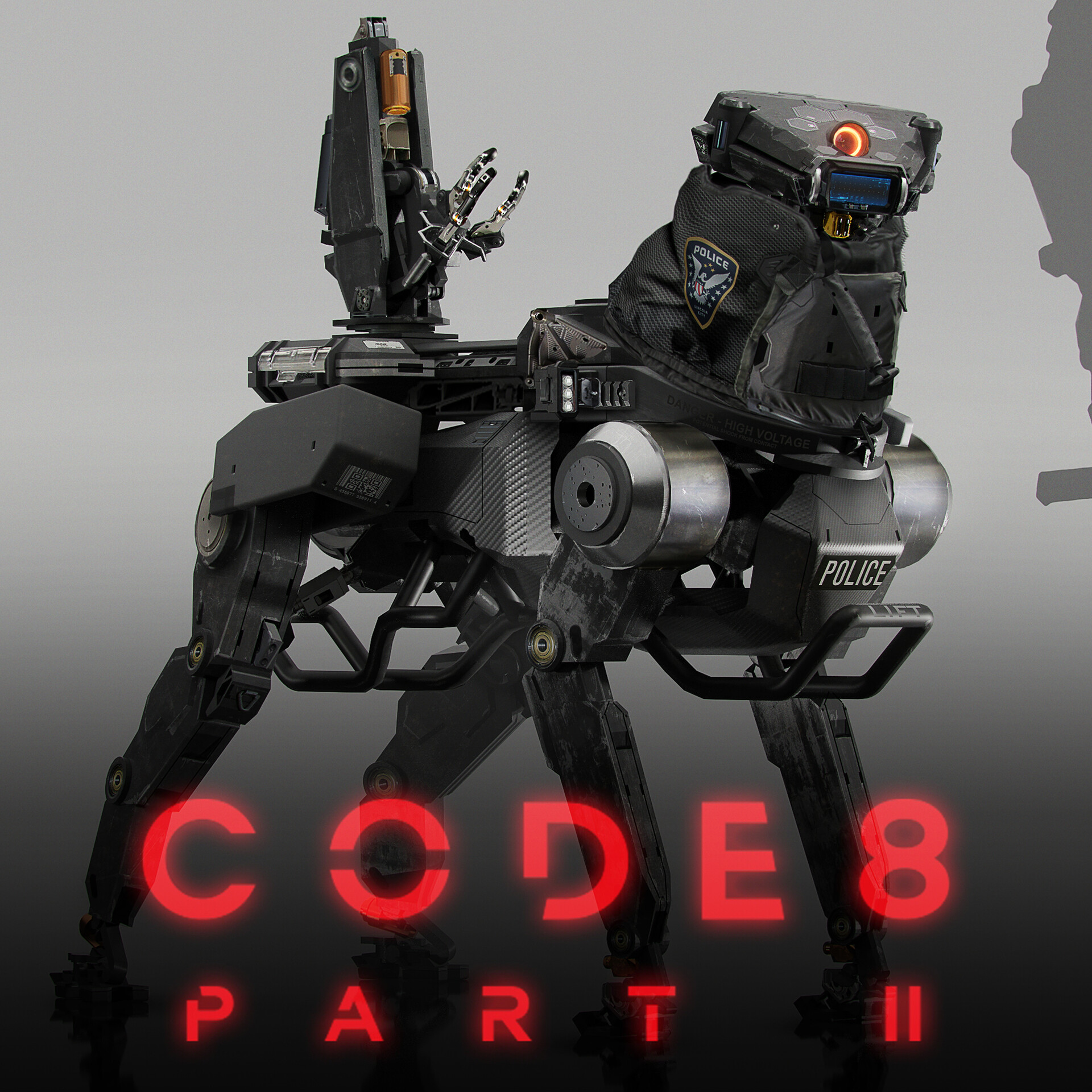 Lee Fitzgerald - Code 8: Part II - K9 Robot