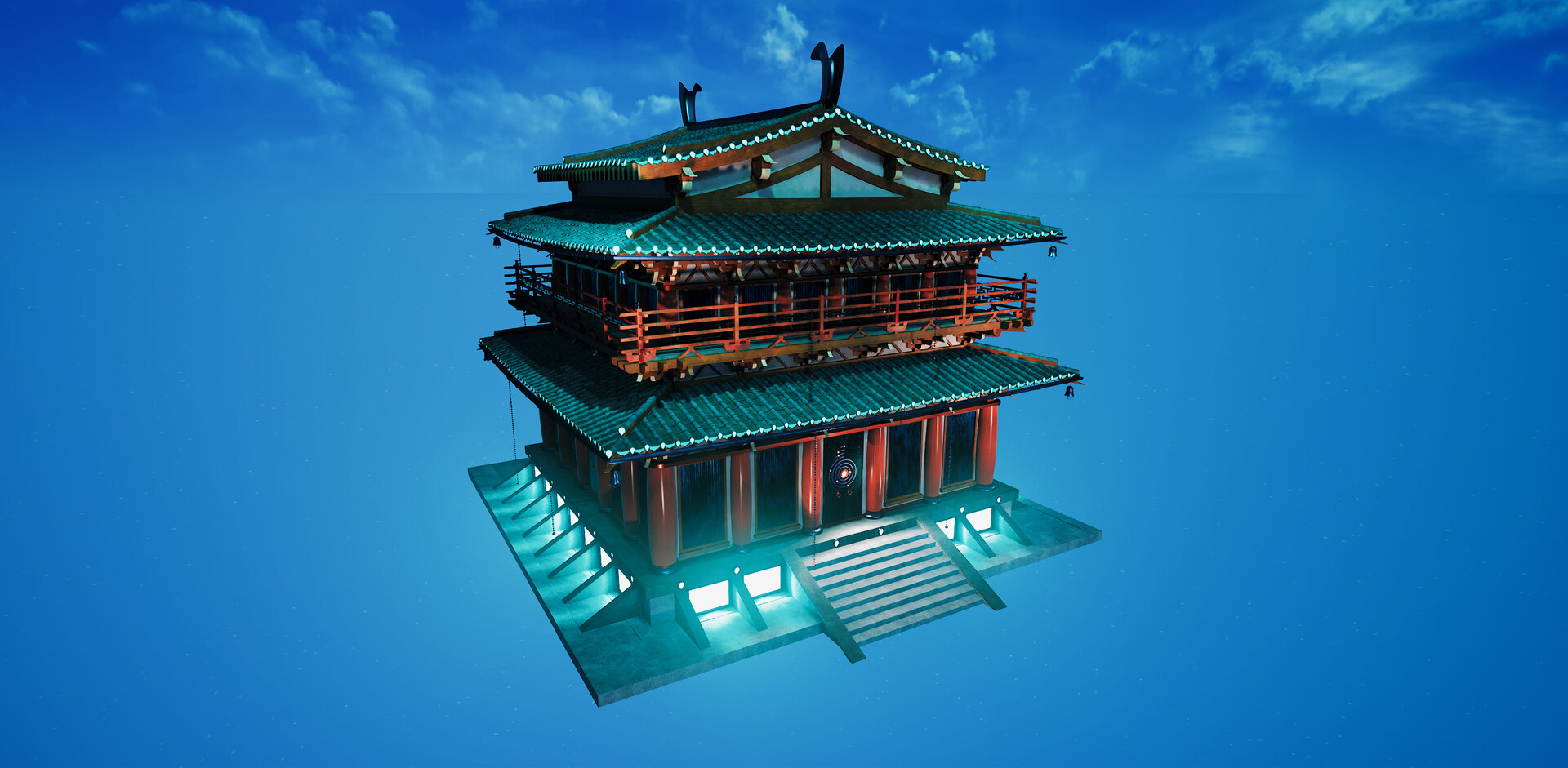 ArtStation - Japanese Garden - Procedural Temple Generator