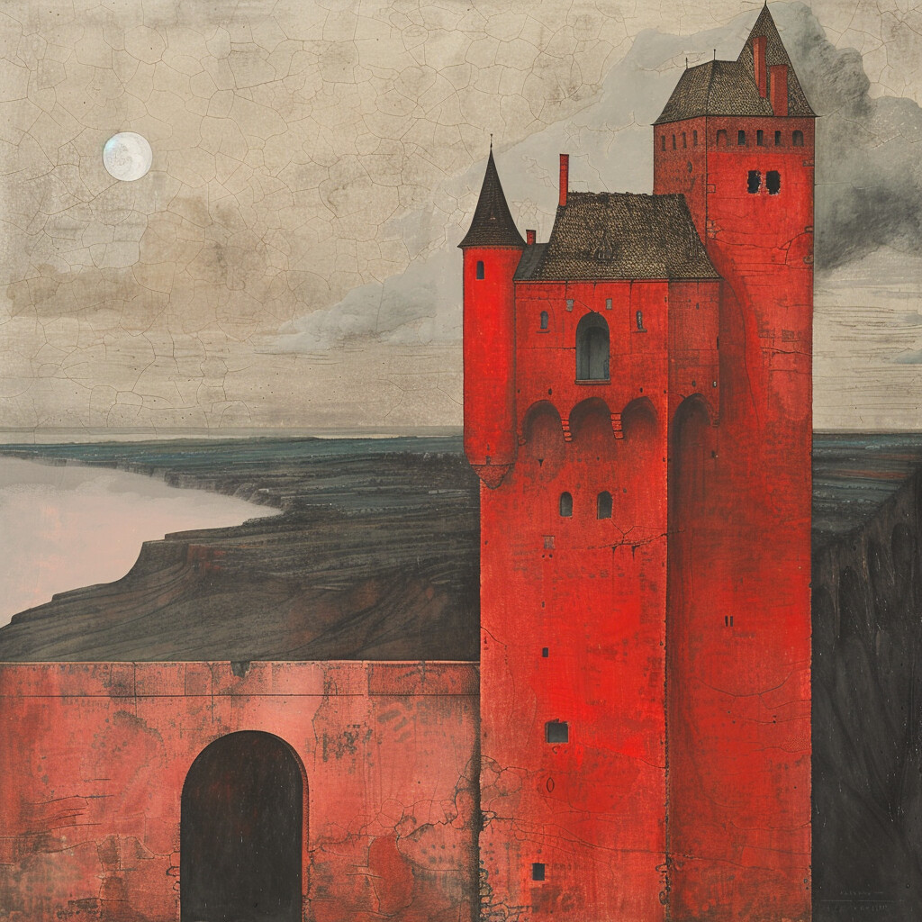 ArtStation - The Red Castle