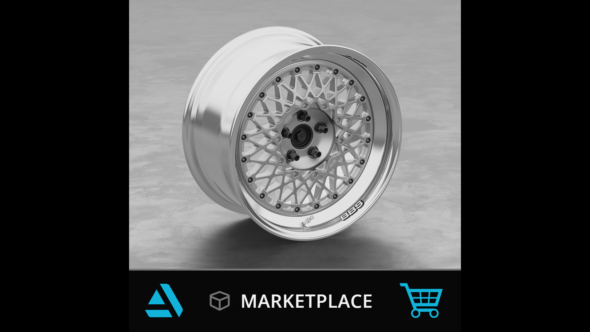 ArtStation - BBS E48 Rim/Wheel 3D Model