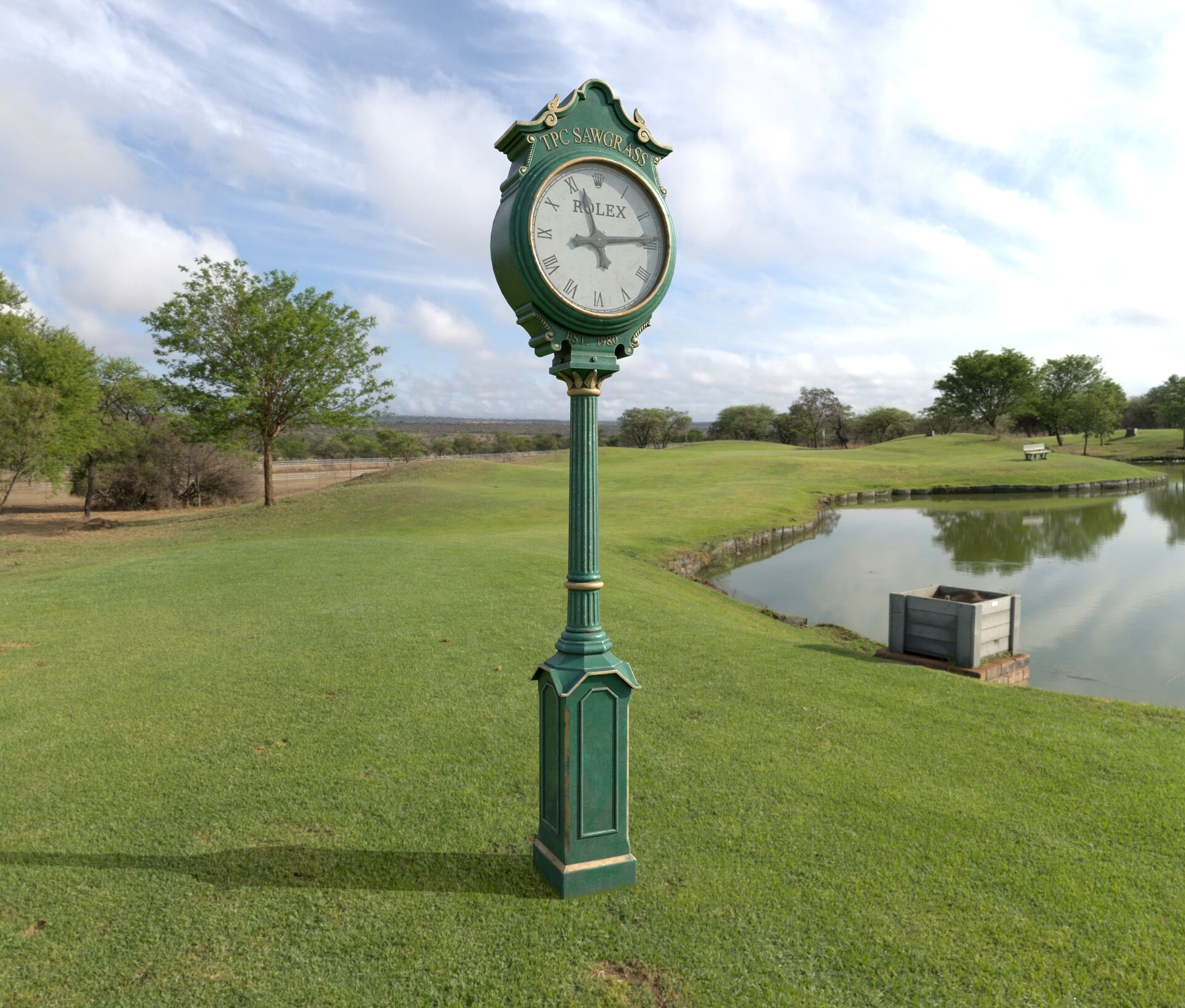 Marco Manola Rolex Golf Course Clock