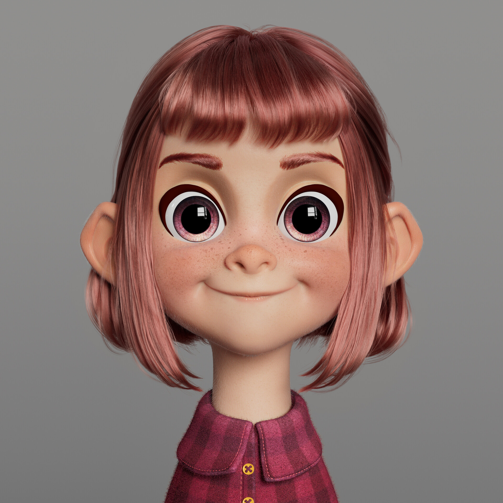 ArtStation - cute little girl