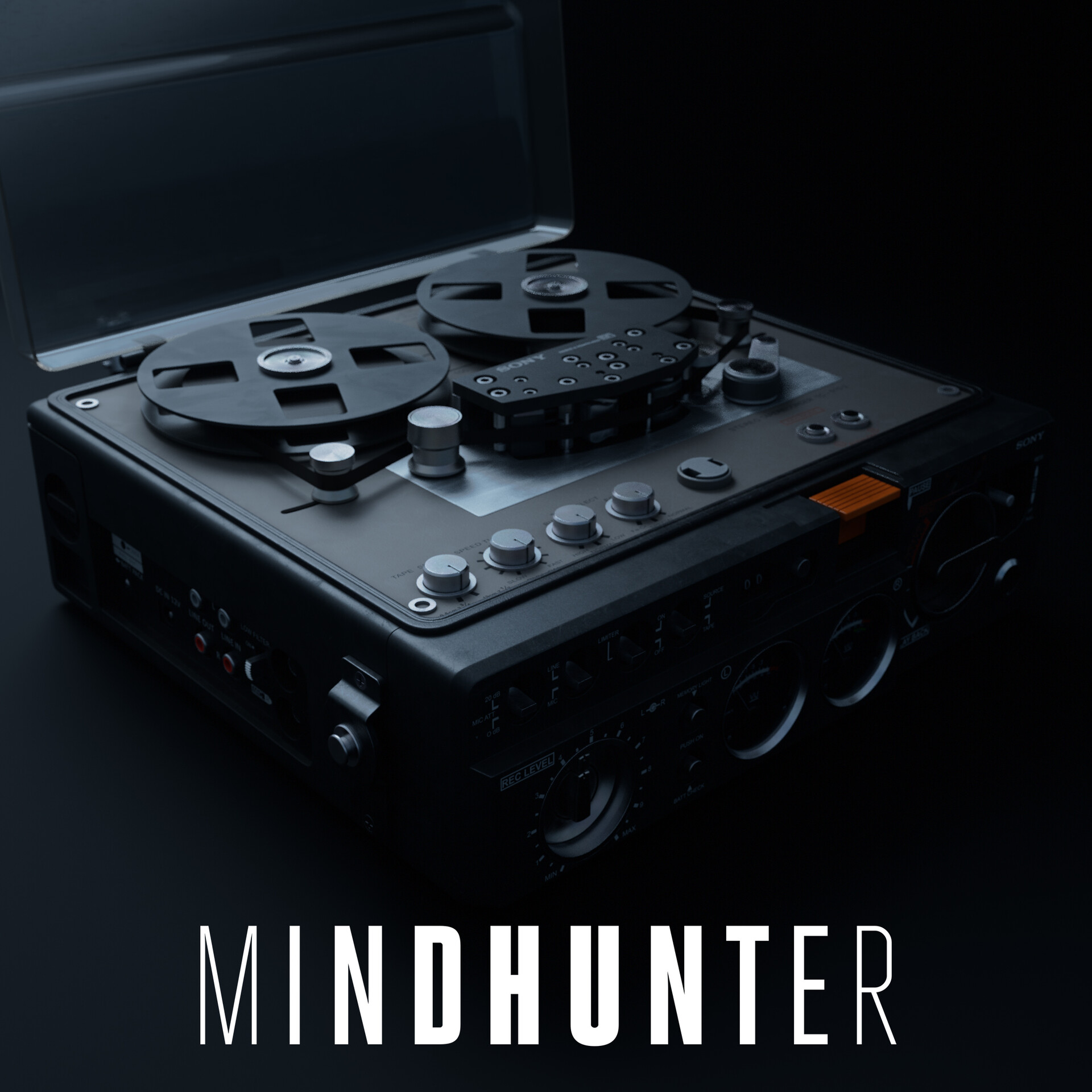 Magnus Leopard Mindhunter Sony Tape recorder