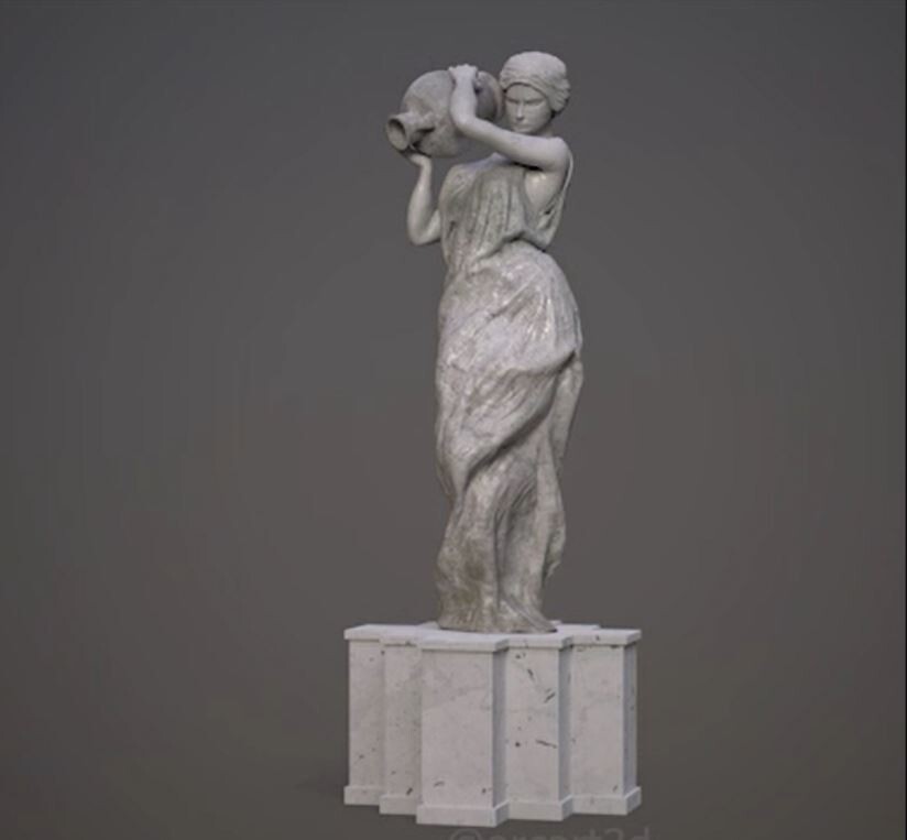 ArtStation - Marble Statue Turnaround