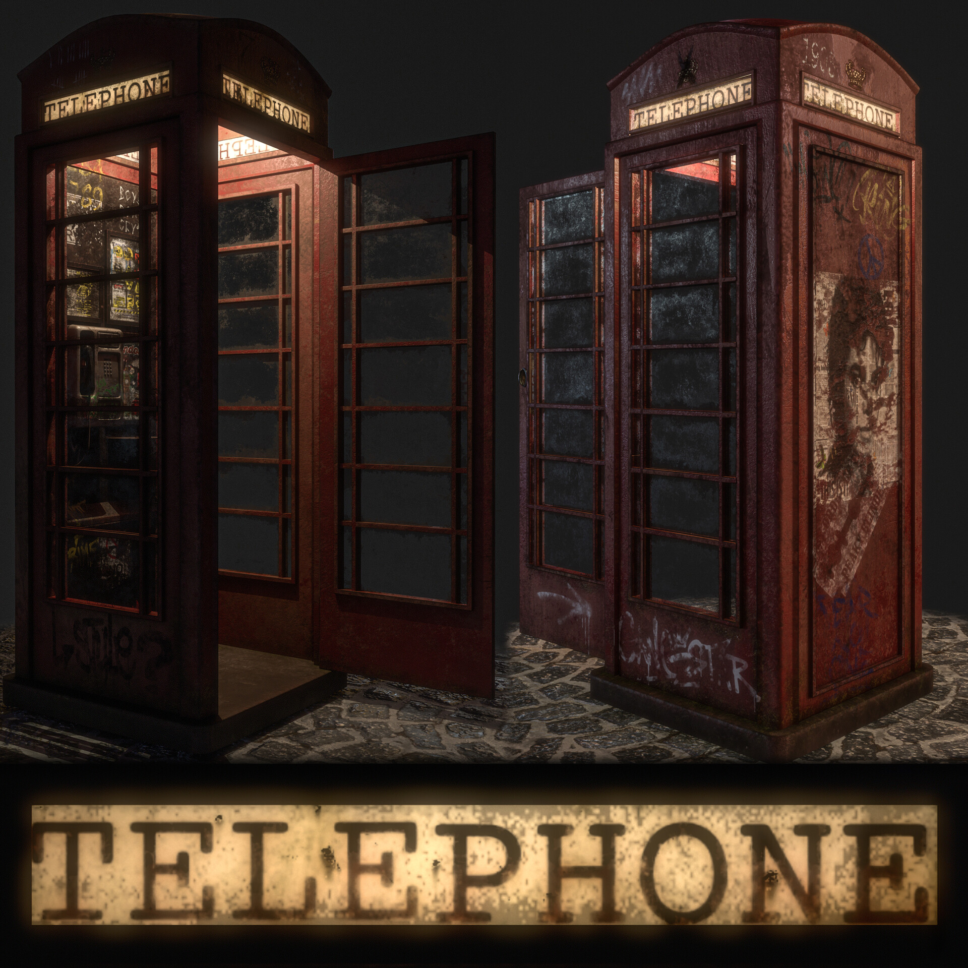 Artstation Telephone Booth