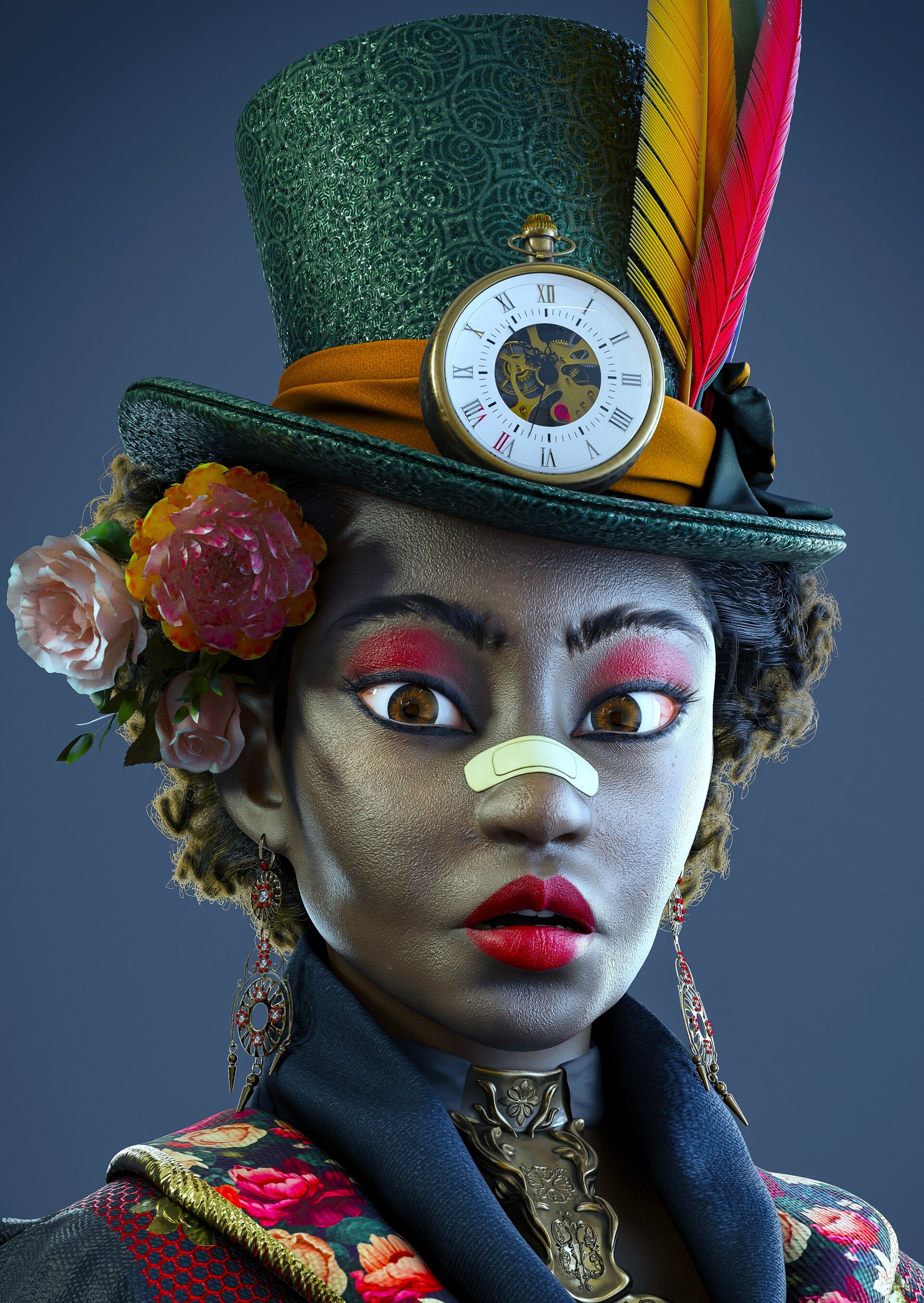 ArtStation - LADY HATTER