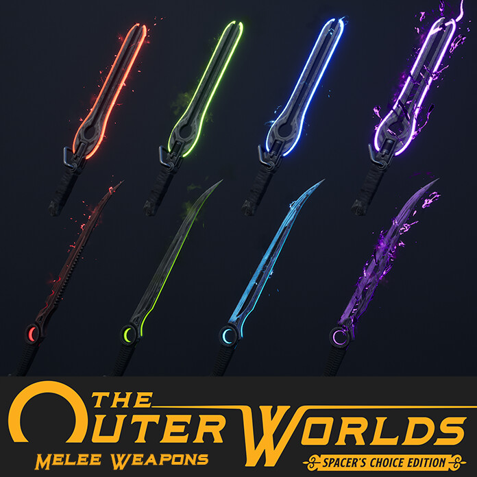 Loïc Nayet / M0okA [Pro] The Outer Worlds Melee weapon damage type