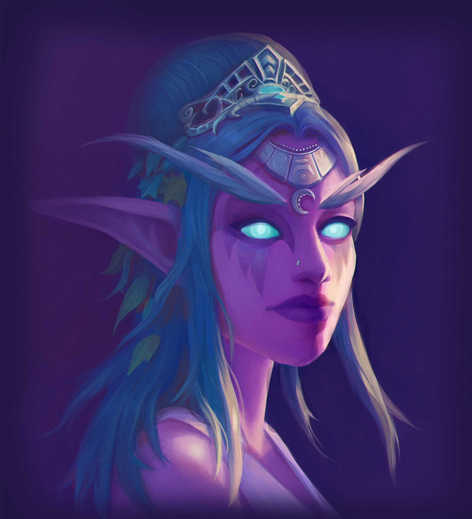 ArtStation - Tyrande Whisperwind