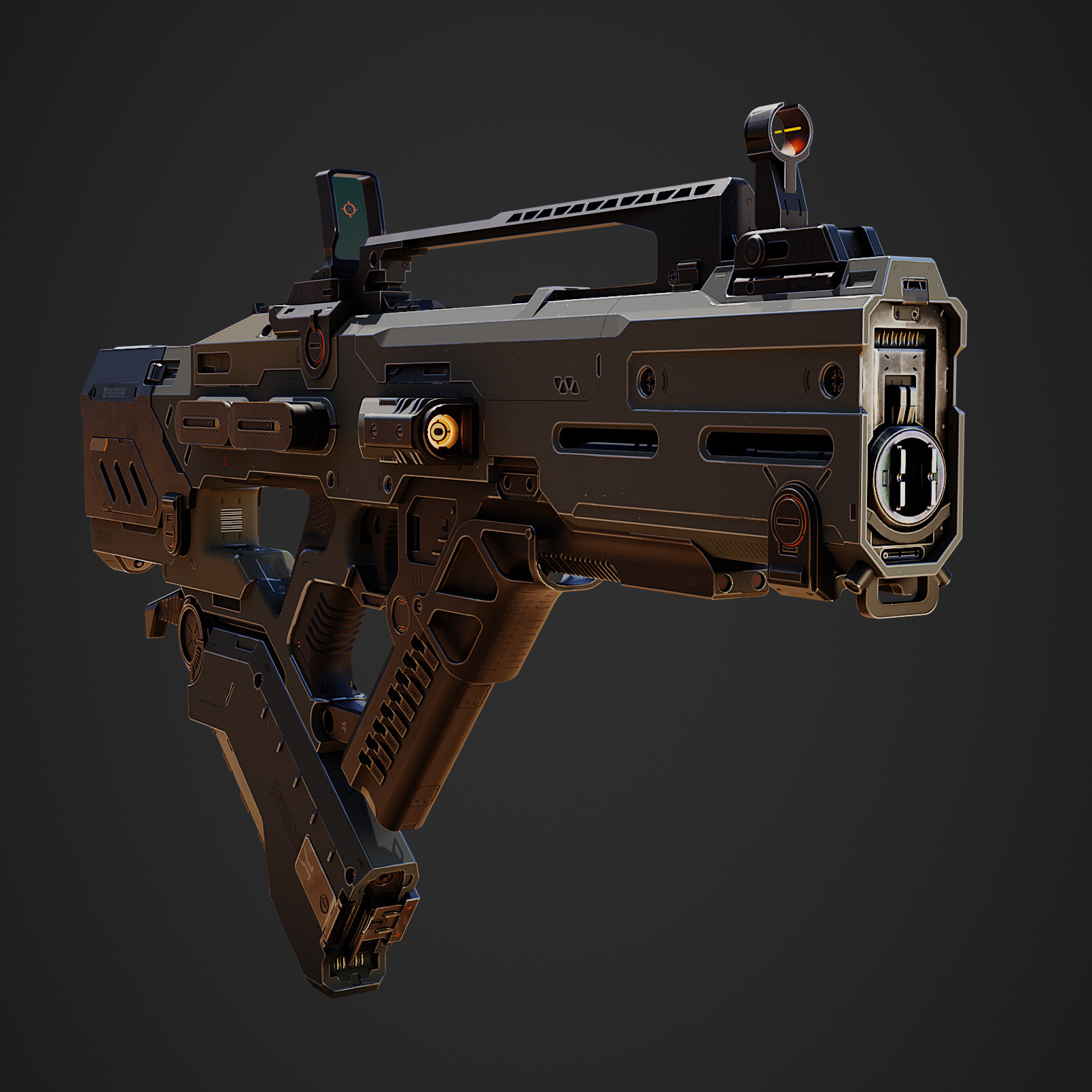 ArtStation - Sci-Fi Rifle