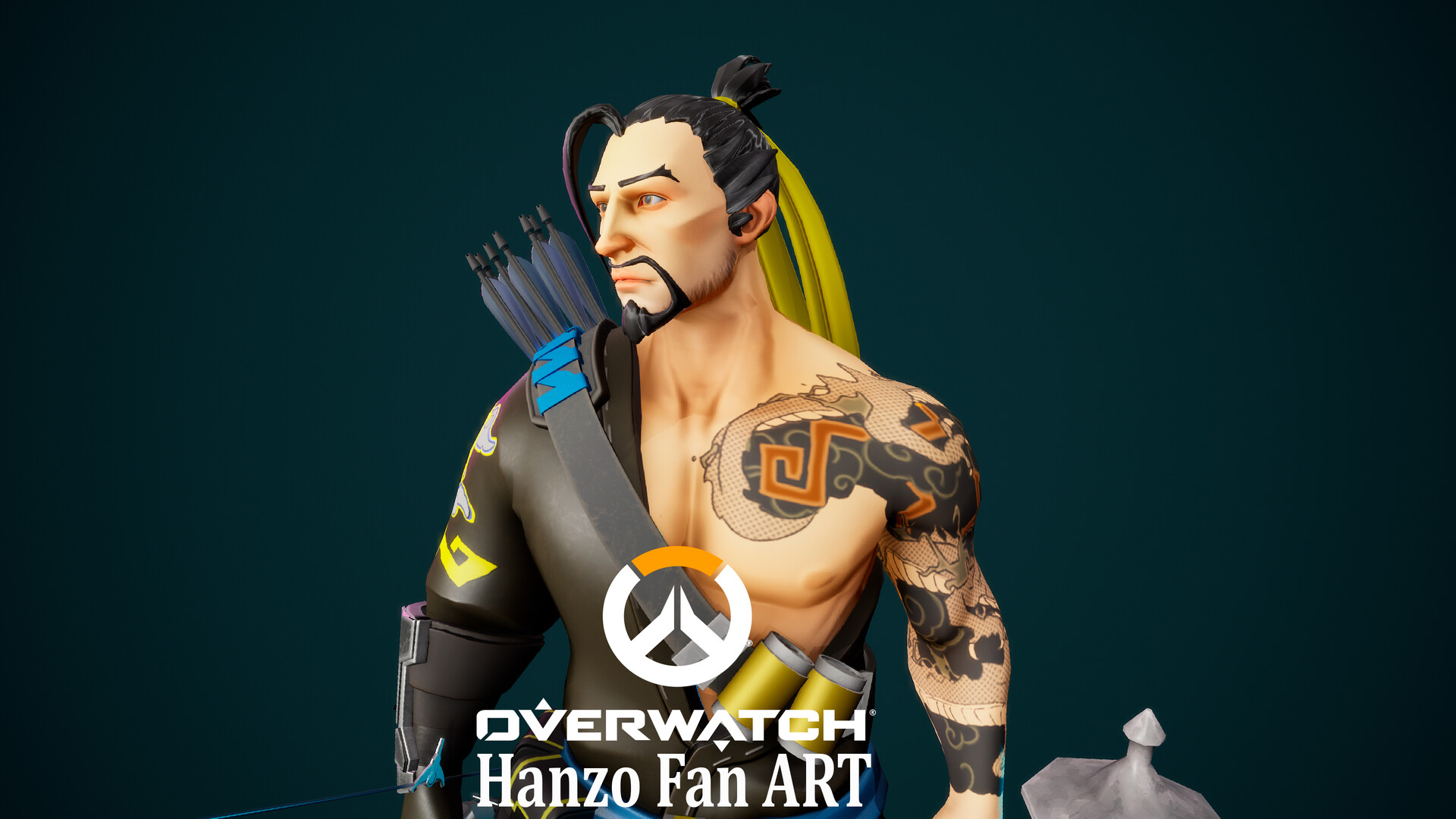 ArtStation - Hanzo Fan Art - Overwatch