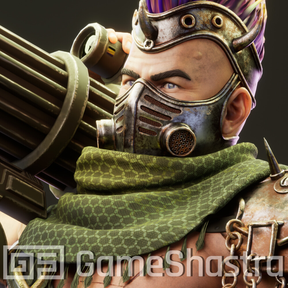 ArtStation - 3D Character - Mad Max Fan Art