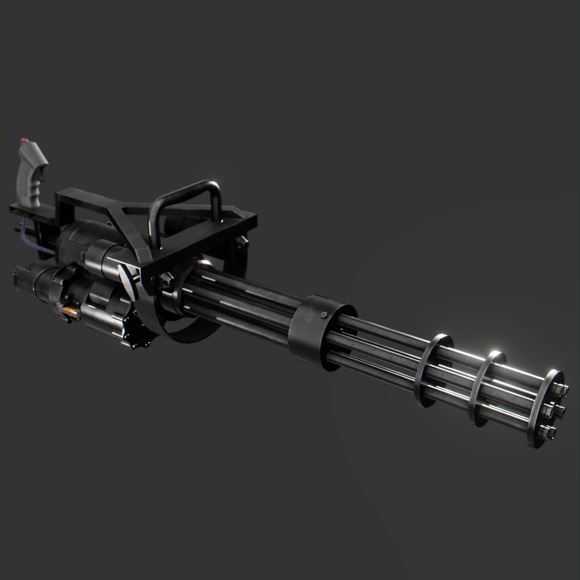 ArtStation - M134 Minigun