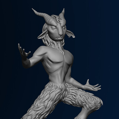 Satyr Sculpt