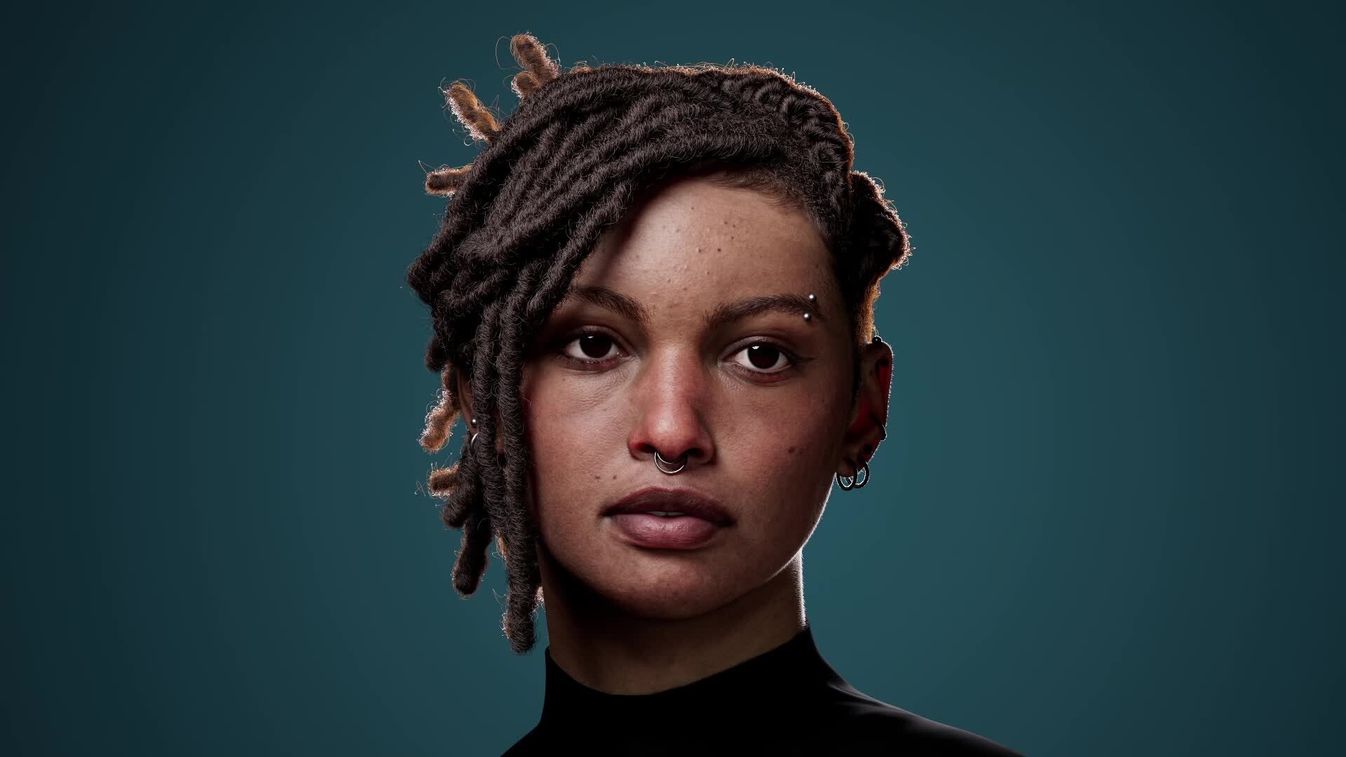 ArtStation - Female Dreads | xGen Groom