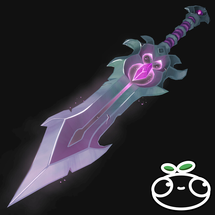 ArtStation - Purple Gem Sword