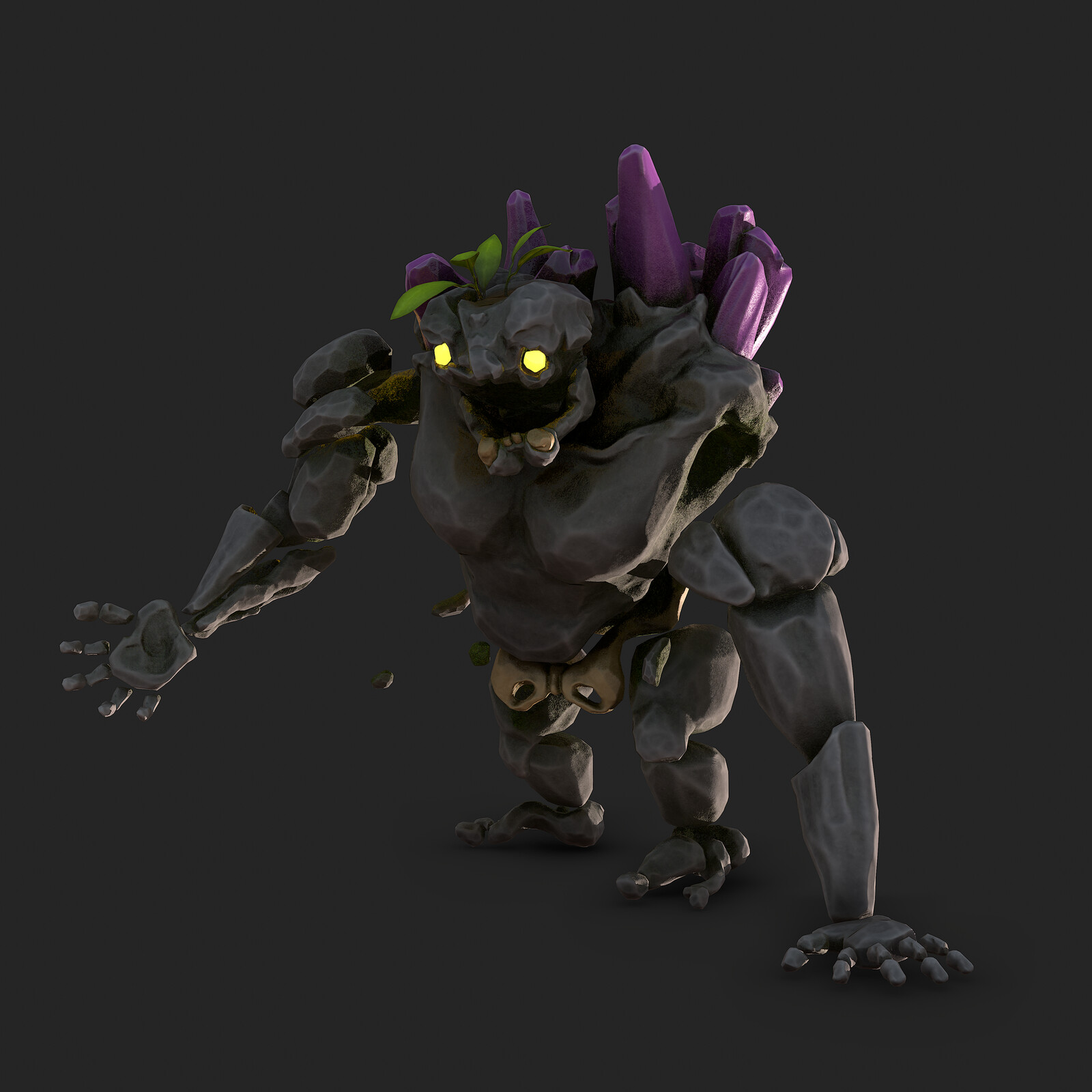 Stylised Stone Golem