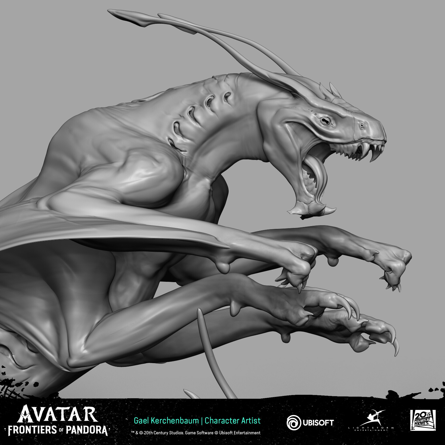Gael Kerchenbaum - Avatar Frontiers of Pandora - Hovercheetah