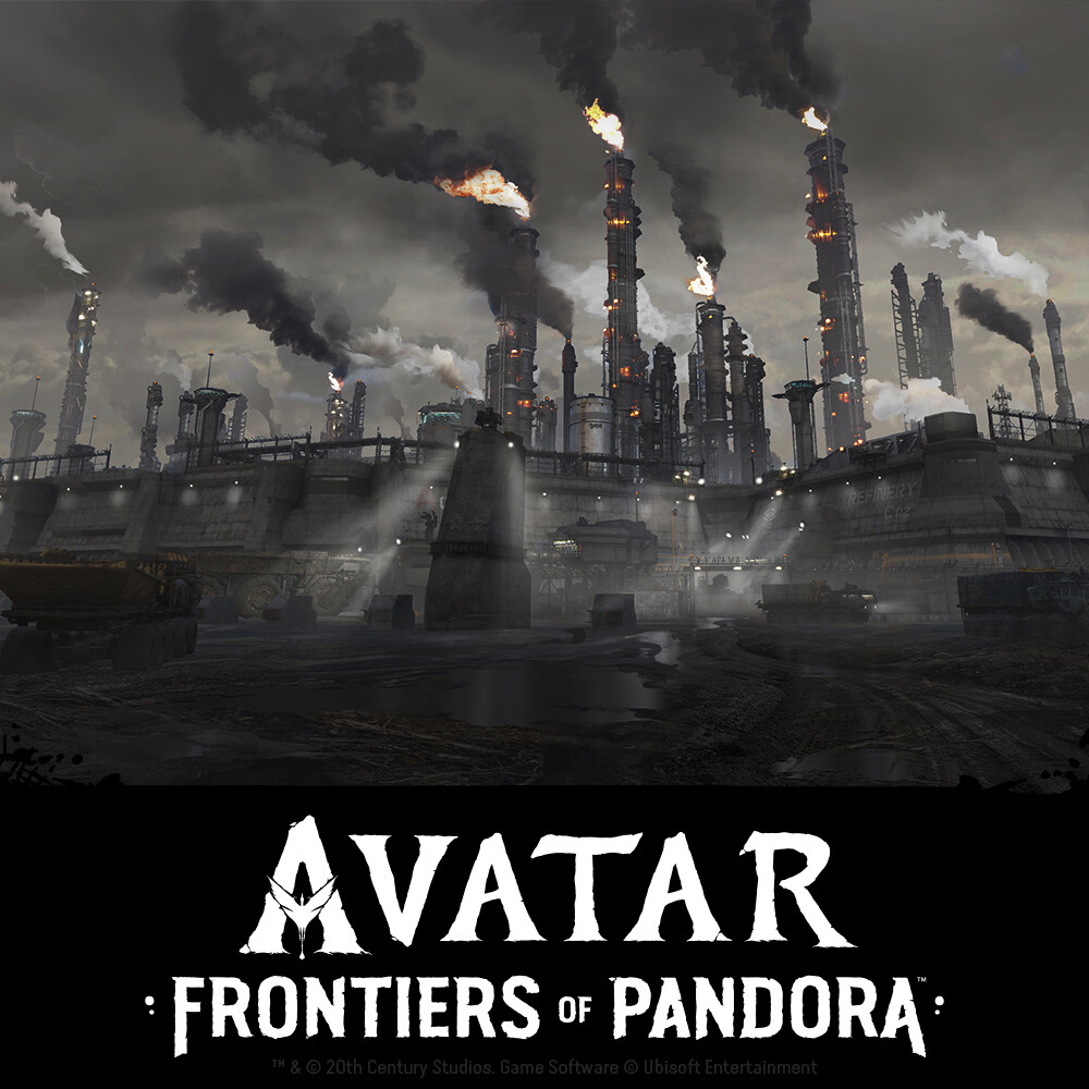 ArtStation - Avatar Frontiers of Pandora - RDA Laser Ore Processor Alpha