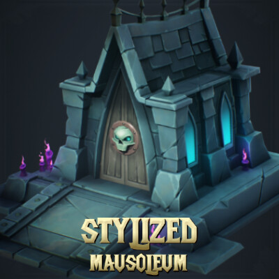 ArtStation - Stylized Mausoleum