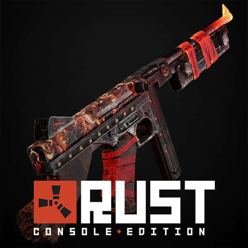 ArtStation - Rust Console : Demonic Skin 04