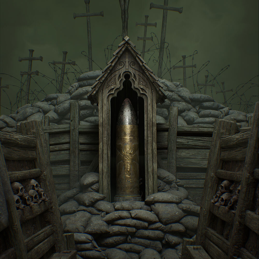 ArtStation - Trench Shrine