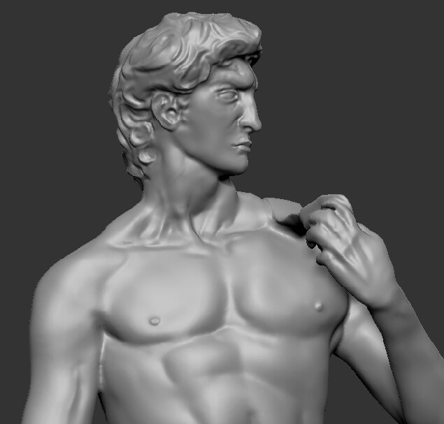 ArtStation - David Mastercopy Sculpt