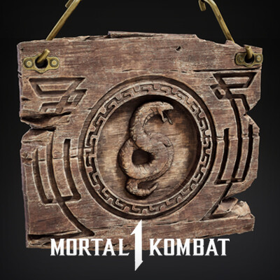 Mortal Kombat 1 - Shang Tsung - Cart Sign