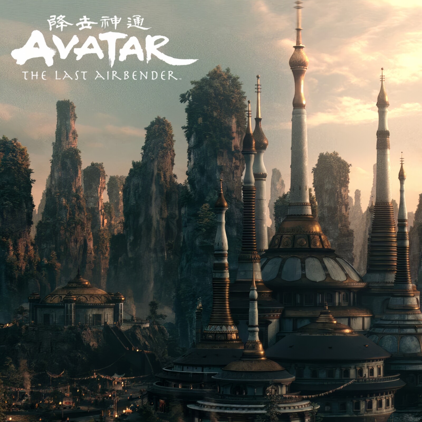 Avatar: The Last Airbender - Environment Southern air temple