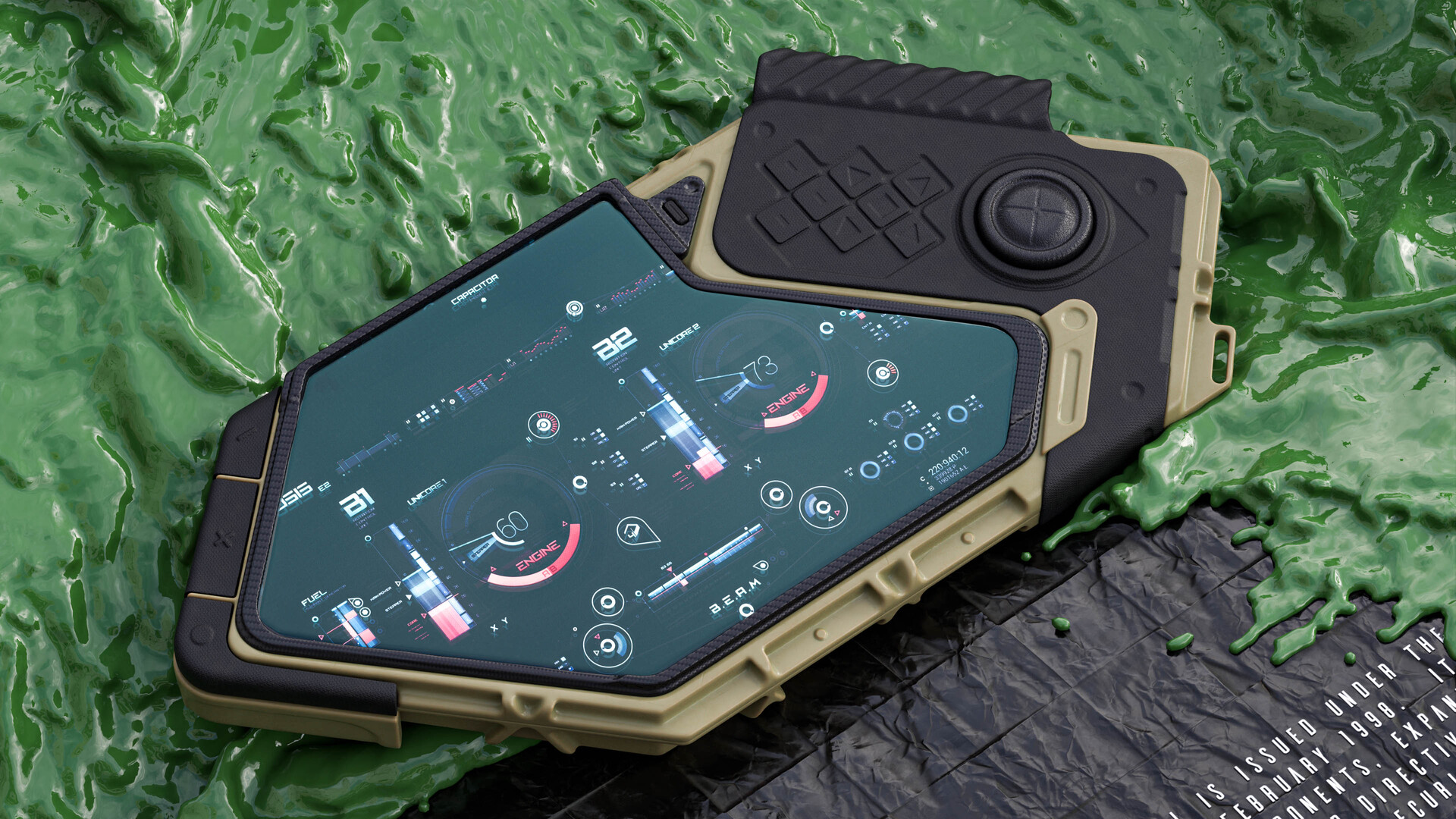 ArtStation - Tactical Tablet