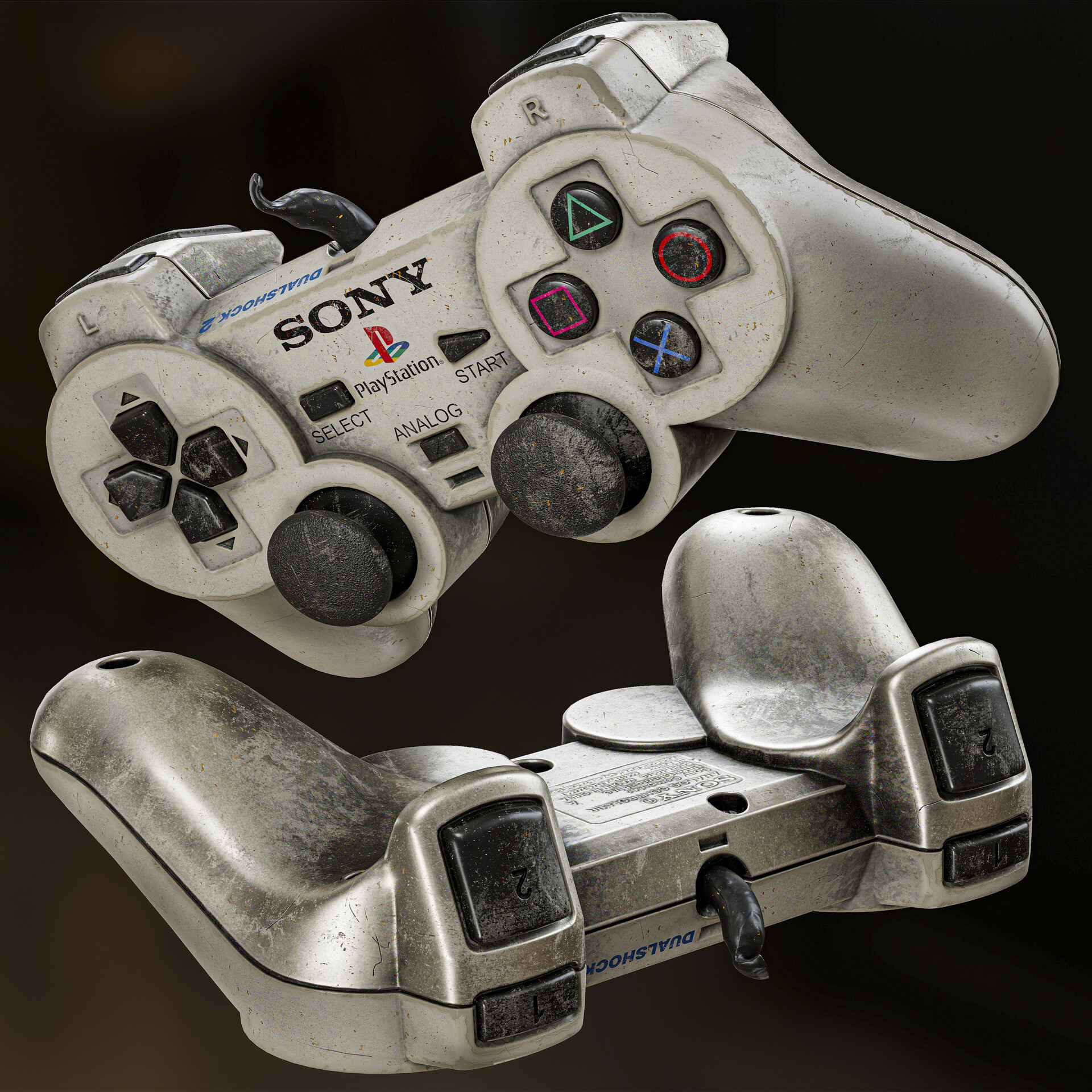 ArtStation - DUALSHOCK 2