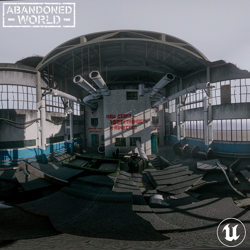 Modular Abandoned Depot [360 Pano ScreenShots]