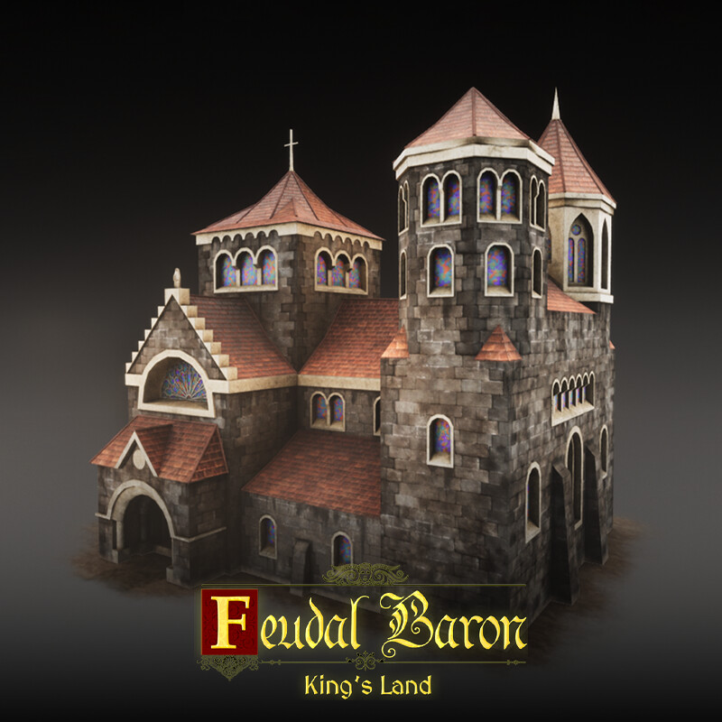 ArtStation - Feudal Baron: King's Land - Church