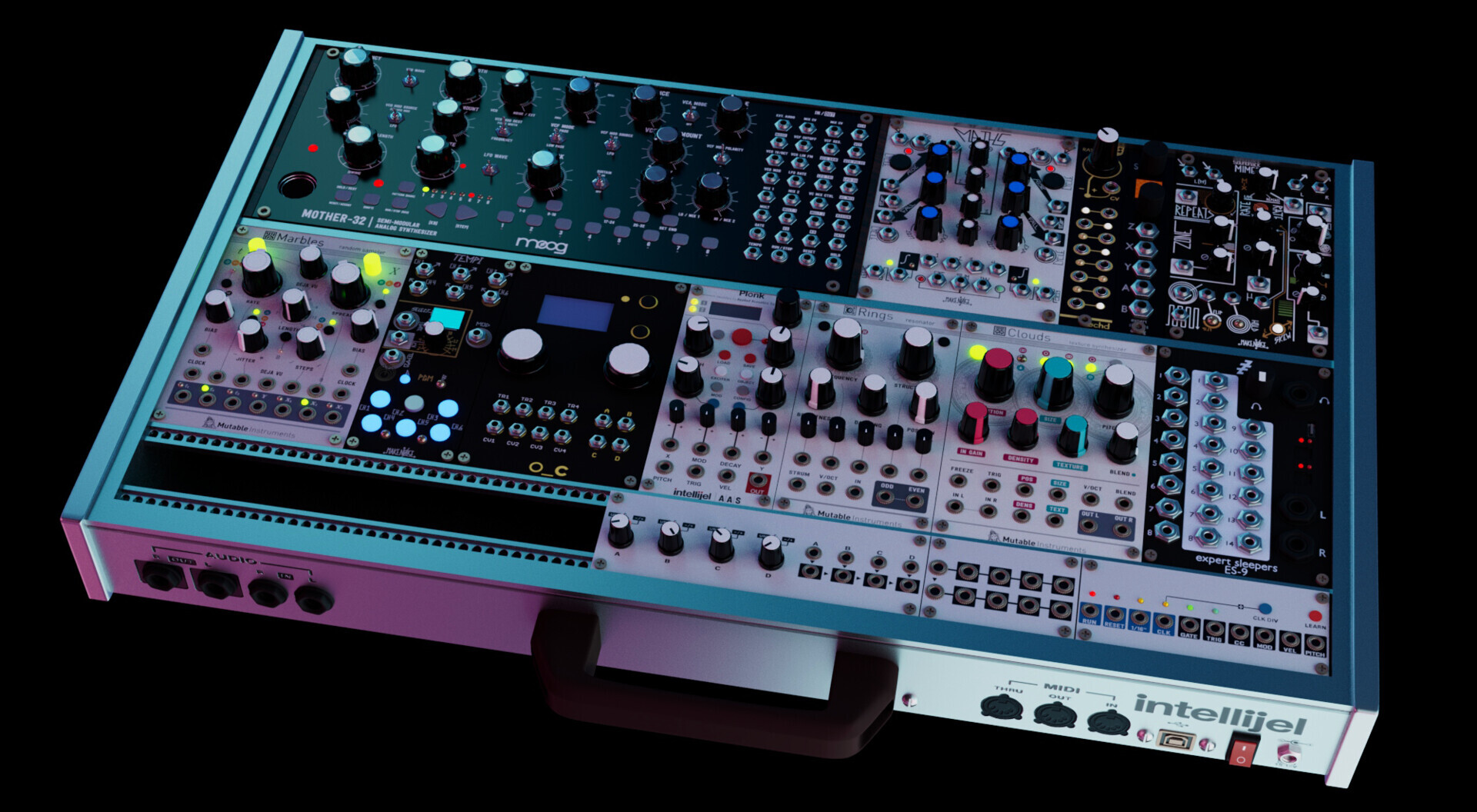 ArtStation Modern Biology Modular Synthesizer